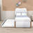 Jankell Wood Upholstered Platform Bed with Trundle-943052849-943052850
