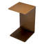 Side Table Panarea Brushed Brass Finish