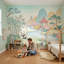 Papier peint paysage asiatique Panda-792485778-792485769