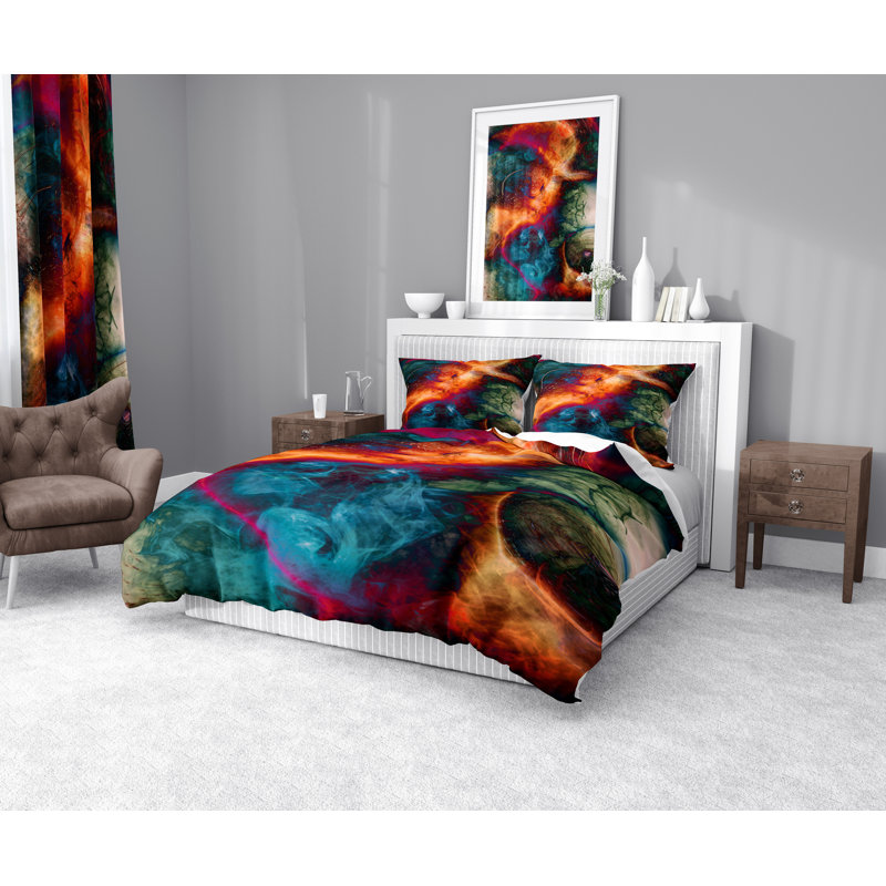 Polyester Duvet Cover, Twin Duvet Cover + 1 Standard Sham