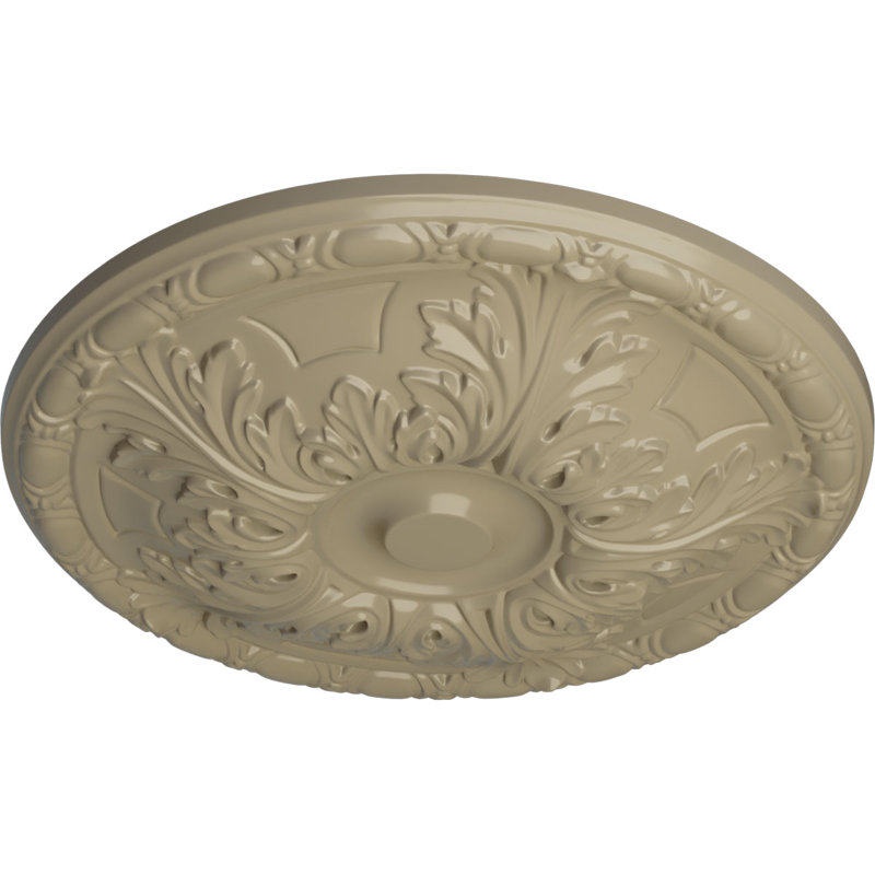 Médaillon de plafond H 15,75 po x l 15,75 po Granada, Désert de Gobi
