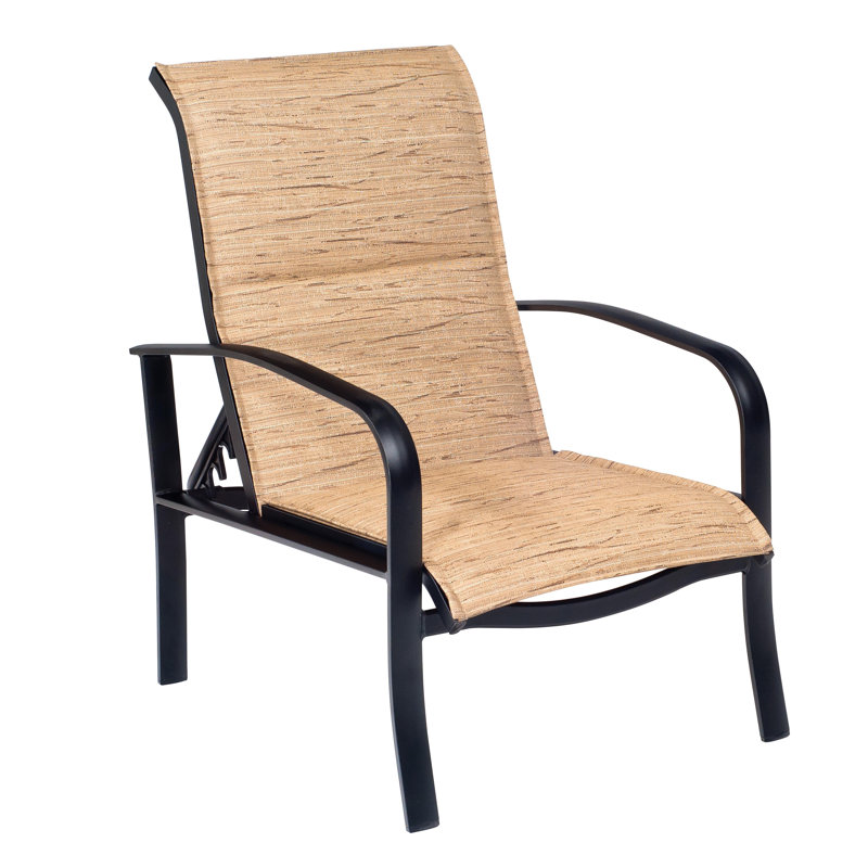Fremont Outdoor Lounge Chair, Graphite, Pewter