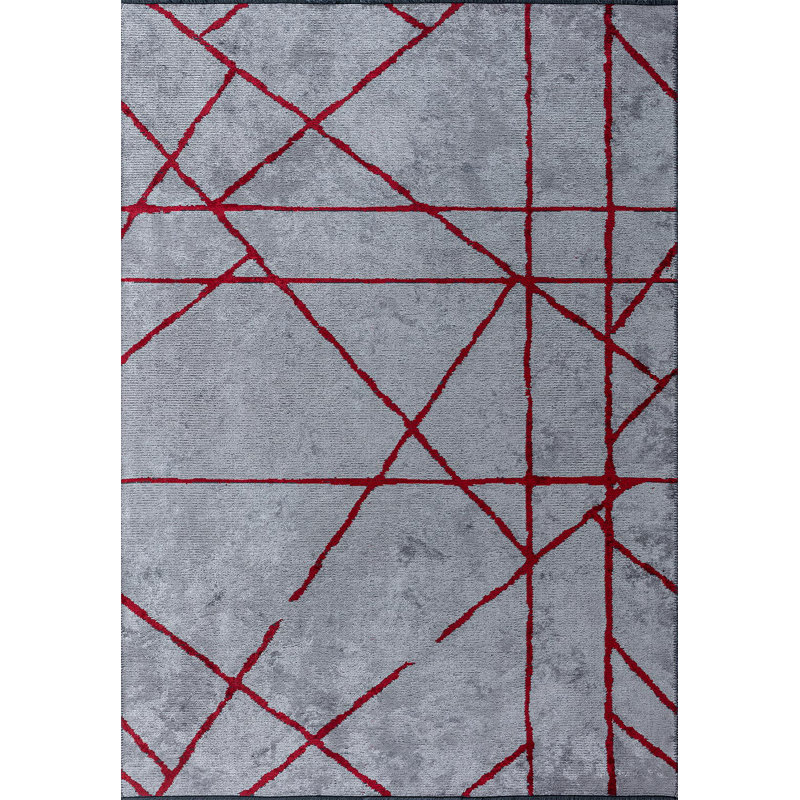 Rayons de lumière célestes modernes, Rectangle 6 pi 7 po x 8 pi 3 po
