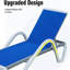 Chaise d'extérieur en polypropylène avec dossier réglable, pour la plage-630831932-630831931