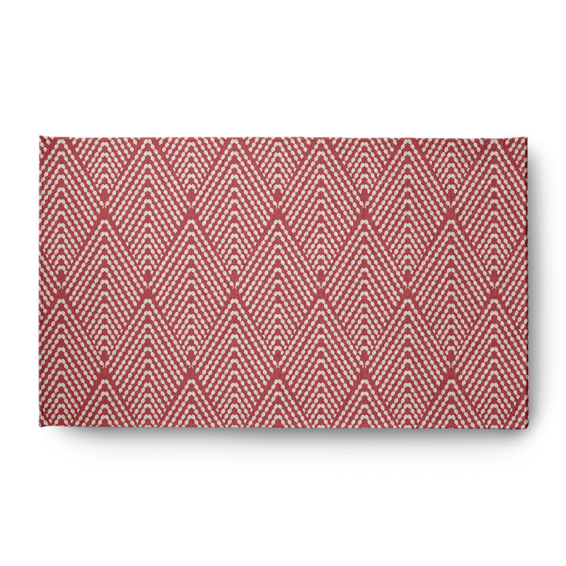 Fanchan Chenille Moroccan Indoor Rug, Rectangle 3' x 5'
