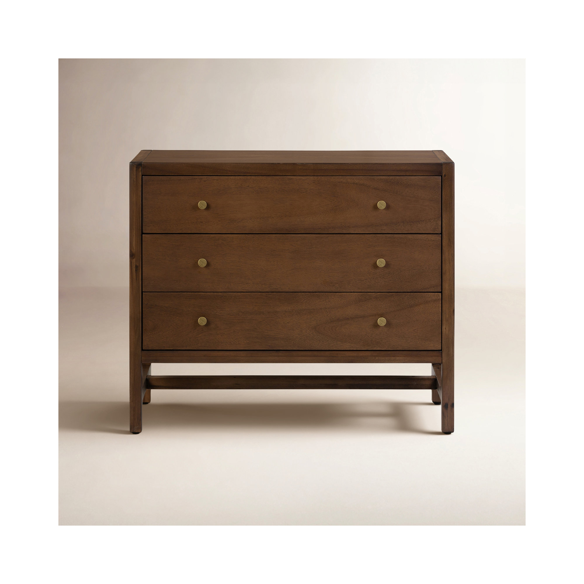Soline 3 - Drawer Nightstand, Saddle Tan