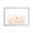 White Framed
