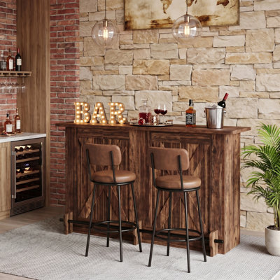 Bar Home avec tablettes à 2 niveaux