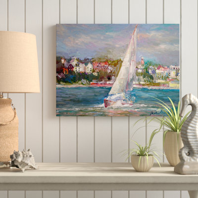 'Art Sail' Print on Wrapped Canvas