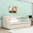Twin Linen Upholstered Daybed with Twin Trundle-901597823