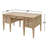 Gayle Solid Wood Executive Desk