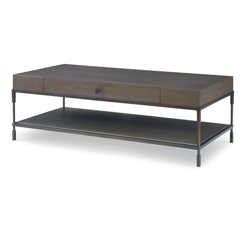 Caribe Cocktail Table, Mink Gray