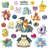 Pokemon Movies/Music/TV/People Non-Wall Damaging Wall Decal