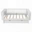 Lit simple en bois à profil bas avec rails-412009775-412009773