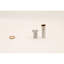 Lavabo vasque de salle de bain en acier inoxydable 21 "x 17" avec bonde escamotable - à porter en nickel brossé facile à nettoyer
