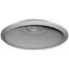 Dôme de plafond encastré traditionnel H 36 5/8 po x l 36 5/8 po x P 6 1/2 po