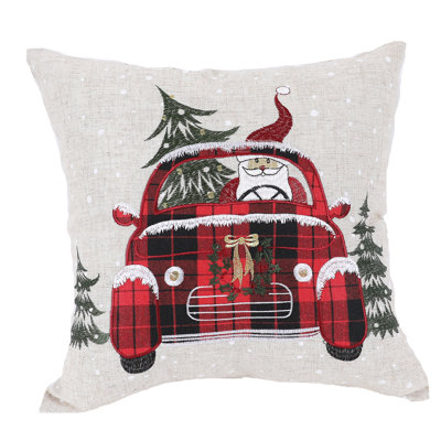 Linen Throw Pillow