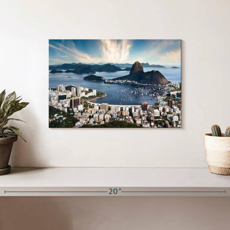 Ravi Rio De Janeiro Skyline, 8" H x 12" W