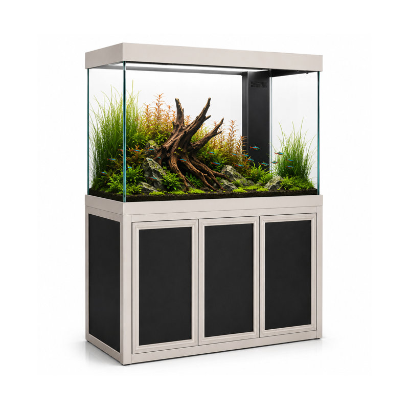 Réservoir d'aquarium 50 gallons, Chêne blanc, 135 gallons (H 51 po x l 14 po x P 24 po)