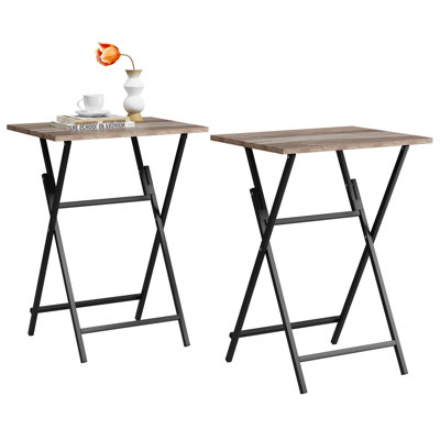 19" Rectangular Portable Folding Table