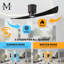 Lindsay 52'' Ceiling Fan with LED Lights-2073235998-2029462896