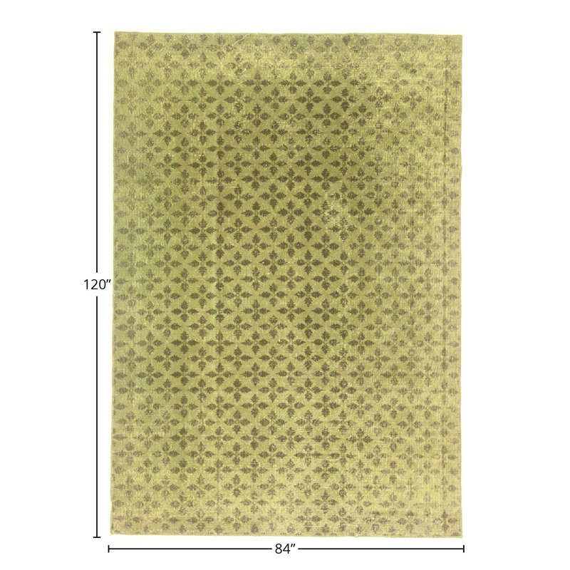 Hand Knotted Abstract Rug