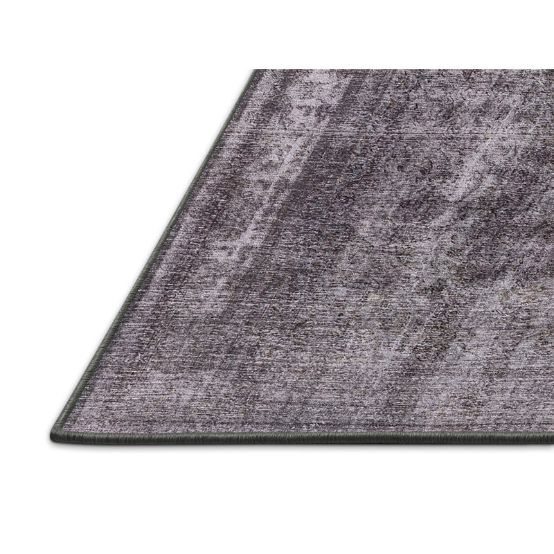 Tapis oriental gris Irving Place, Rectangle 7 pi x 9 pi
