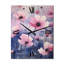 Horloge murale rose et bleu Wilflowers-2147352253