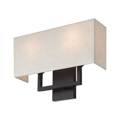 Willow Steel Corner Wall Light