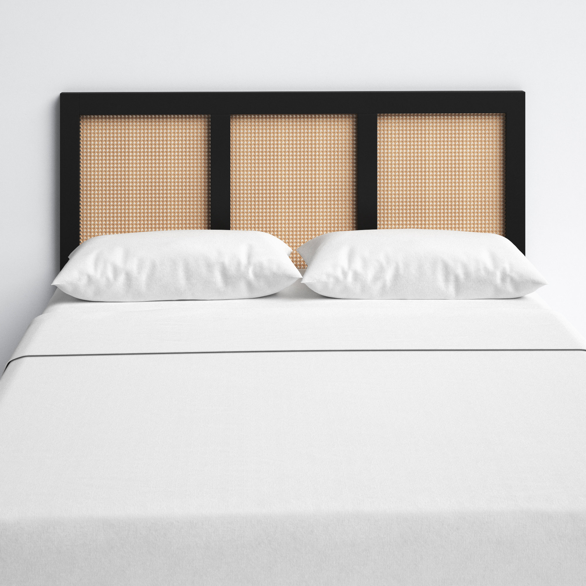 Tahoe Solid Wood Headboard, Full, Black