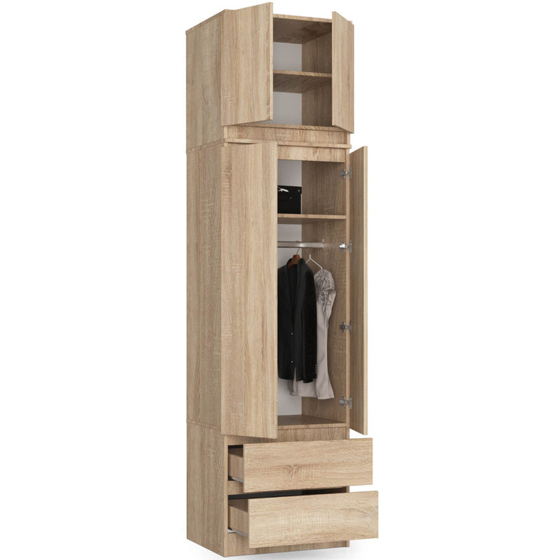 Sonum 2 Door Manufactured Wood Wardrobe