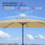 Parasol de table rectangulaire 6,5 'x 10'-670938863