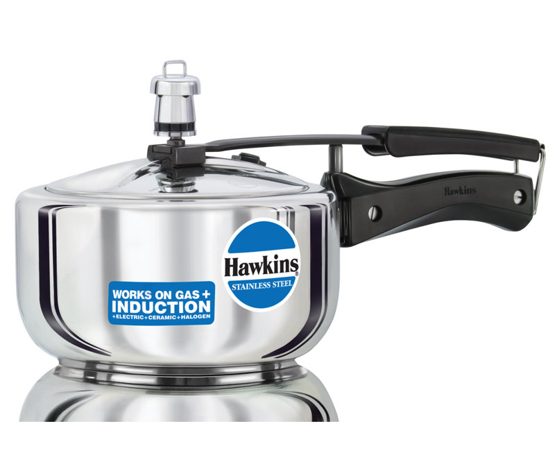 Autocuiseur à pression en acier inoxydable hawkins, 2,11 pintes