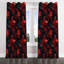 Noir Illusions Moody Patterns - Rideau occultant avec œillets Bohemian - 1 panneau-1815351324-1826191121