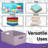 Ribbed Plastic Box Set-73493656-101830865