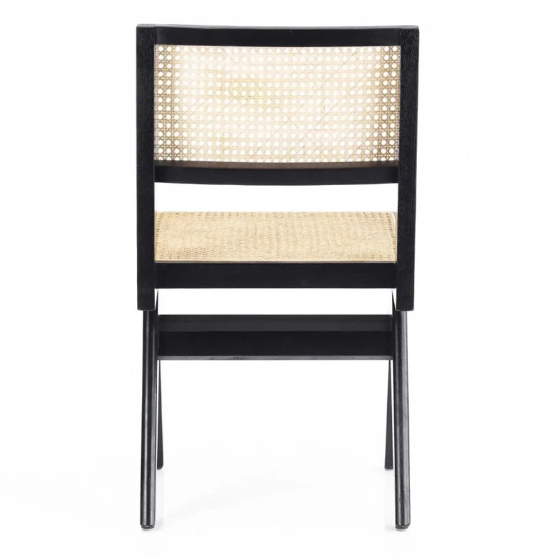 Chaise de salle à manger Brijido, Noir