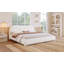 Lit tapissier en tissu de style crème, lit double simple pour chambre moderne-1787309514