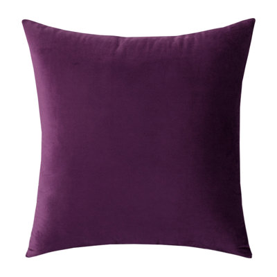 Square Velvet Pillow Cover and Insert