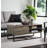 Homare Rustic Oak & Black Finish Coffee Table