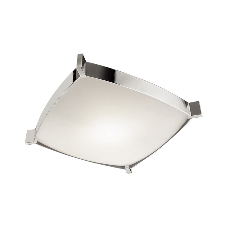 plafonnier encastré carré 11,88" à 2 lumières unique Linea