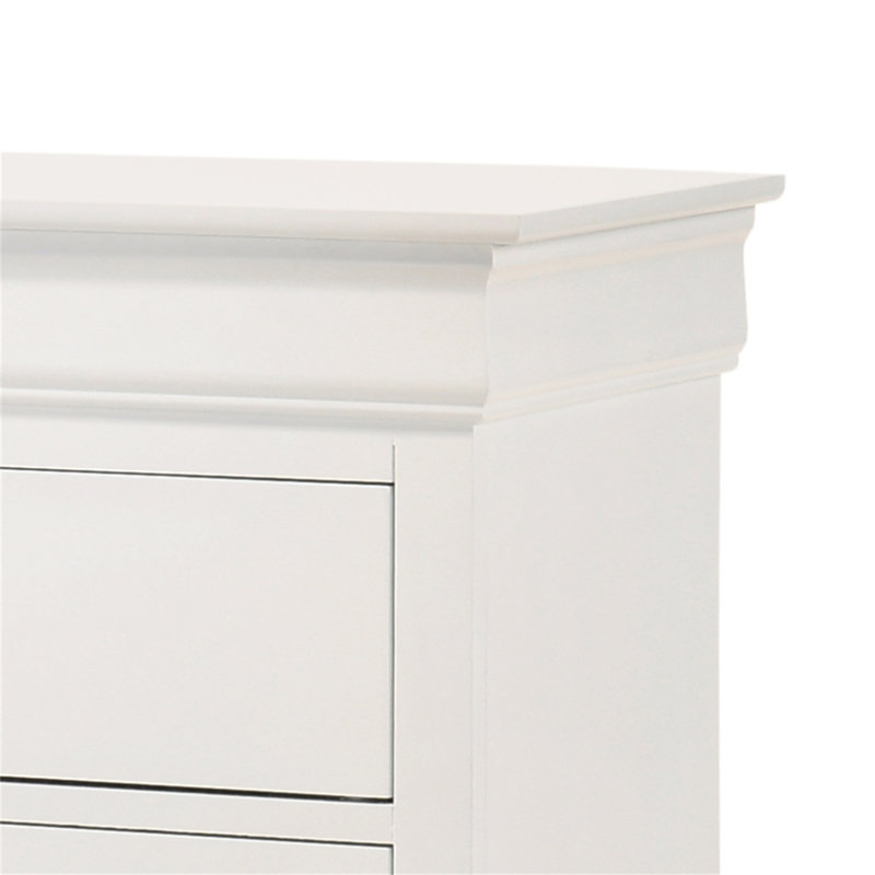Commode Louisphillipe G02175-D, Blanc