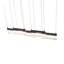 Luminaire suspendu contemporain 72 po Lineal