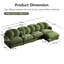 Grand sofa modulaire en coin