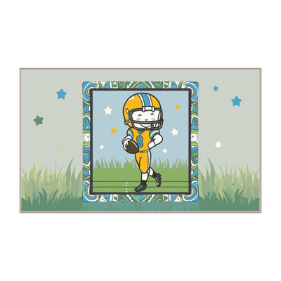 Tapis de football pour enfants Zoomie