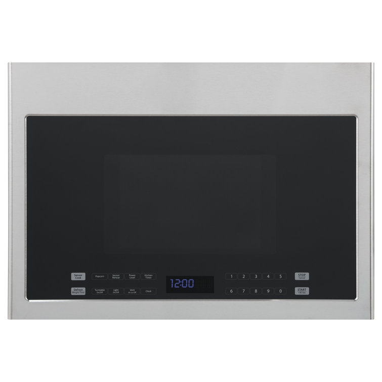 Haier 1.4 Cubic Feet 1550 Watt Over The Range Microwave with Sensor Cooking