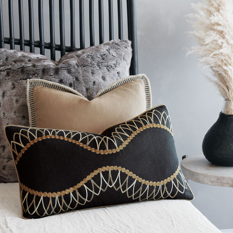 Midori Lumbar Pillow Cover & Insert
