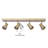 Rayjean 25'' 4 -Light Fixed Track Track Kit with Dimmable and Adjustable Head