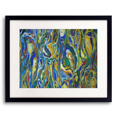 Abstract Composition 979 by Angel Estevez - Picture Frame Graphic -  Made & Curated, 69790_Matted Paper_16 x 20