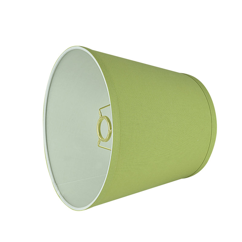 Linen Empire Lamp Shade, Lime Green