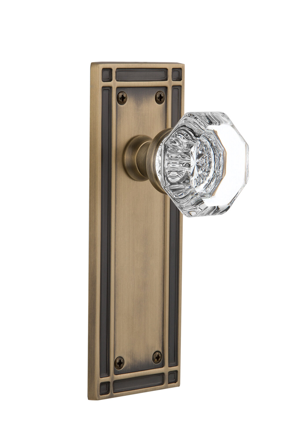 Mission Plate with Waldorf Door Knob